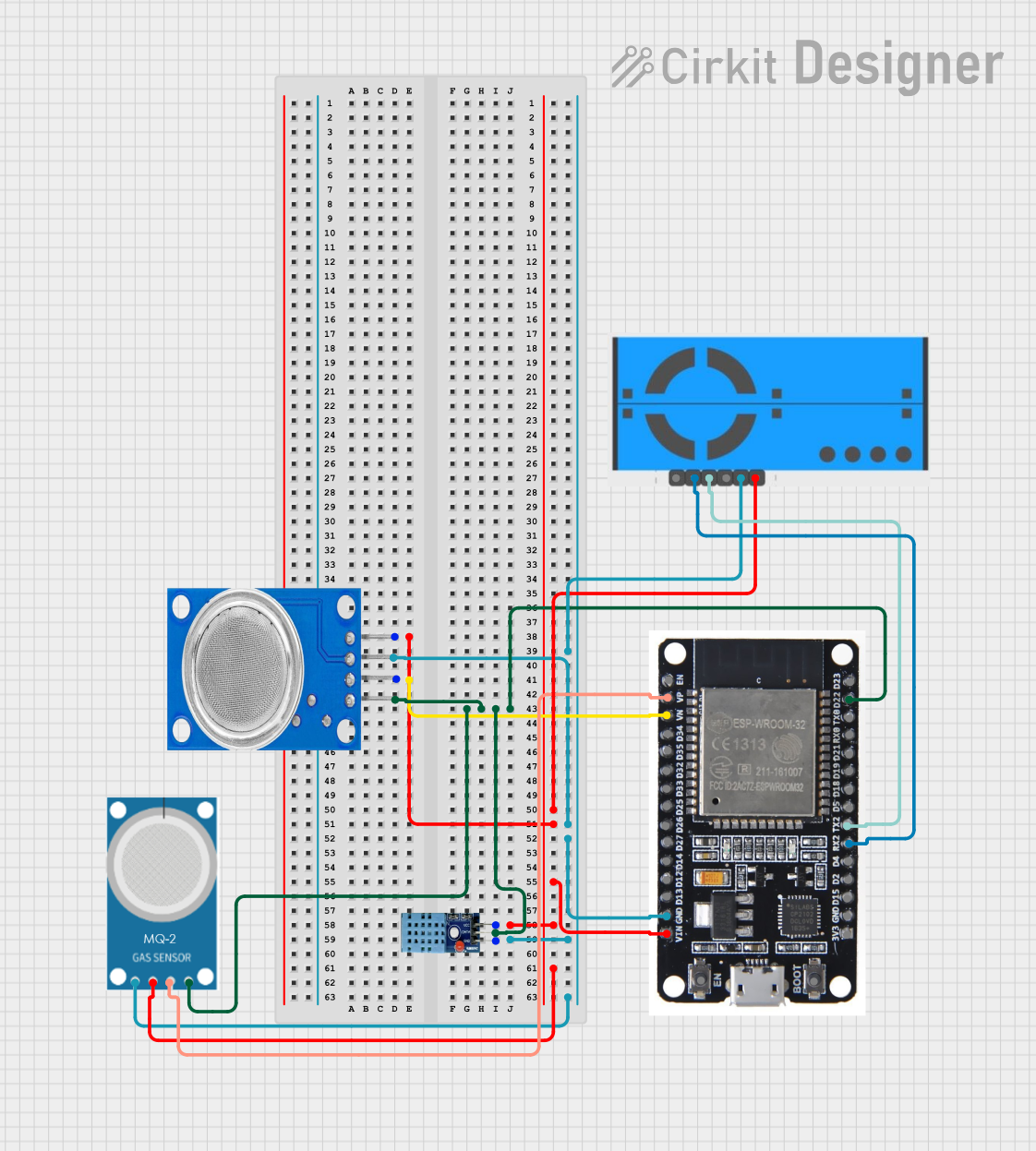 Image of IIIT_H_mini_project: A project utilizing Adafruit PMSA003I Air Quality Breakout in a practical application