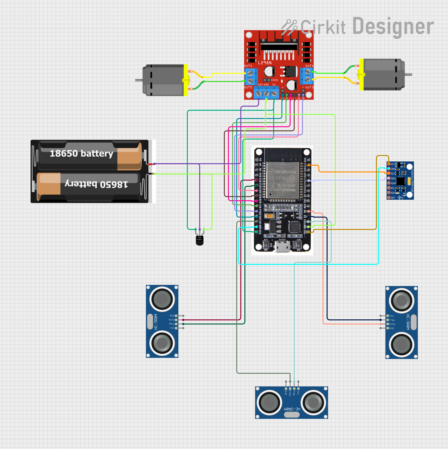 Image of mazesolvingrobot: A project utilizing MakerEdu Creator in a practical application