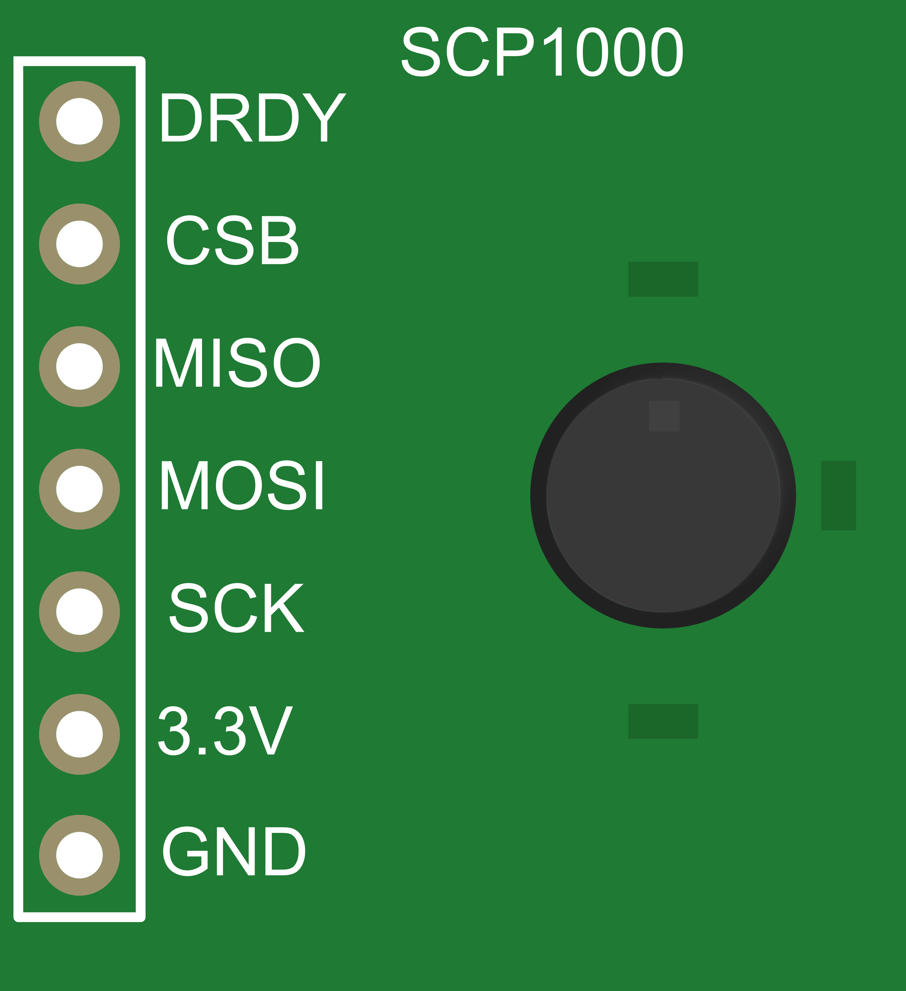 Image of Barometric Pressure Sensor (SCP1000)