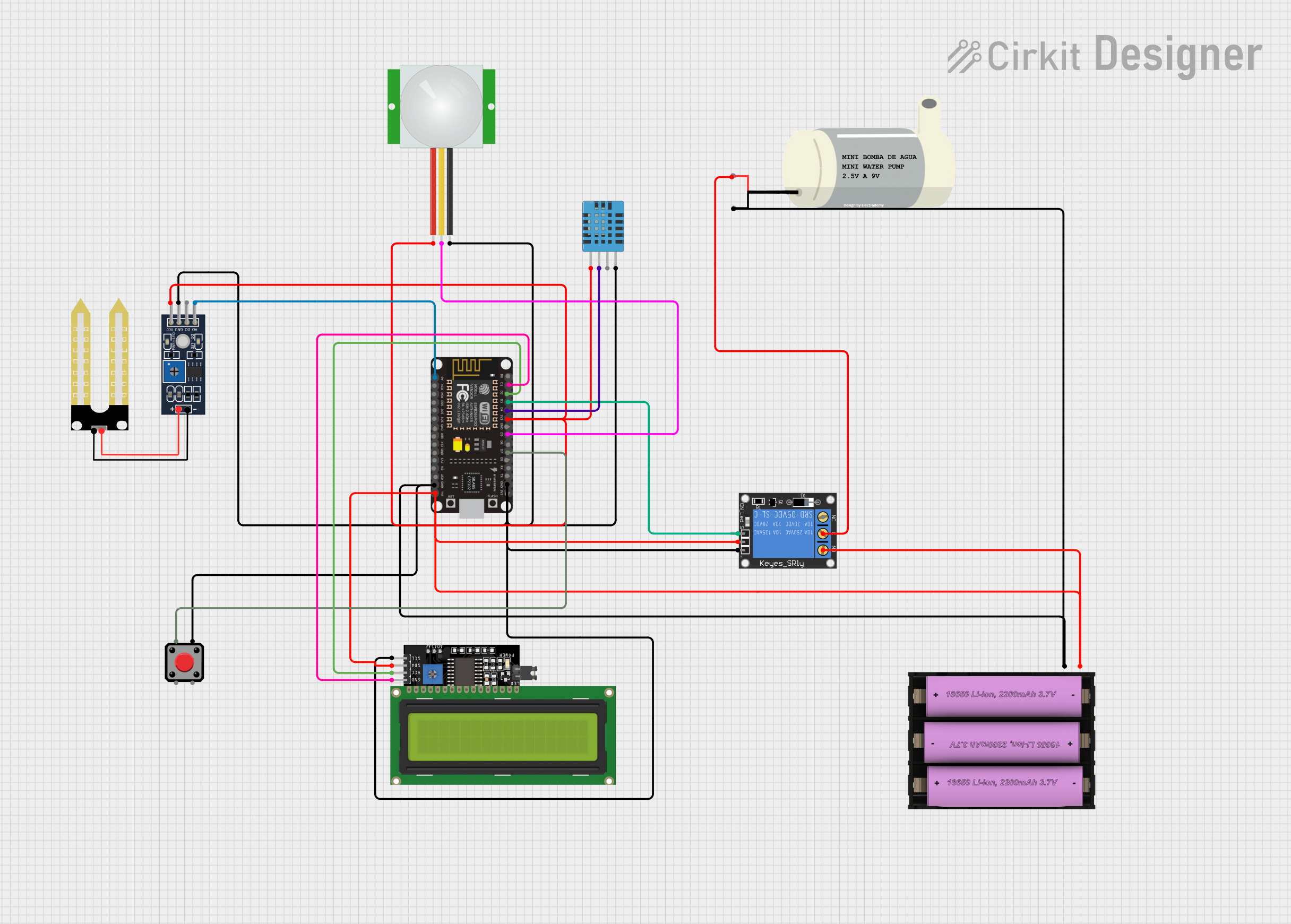 Image of plant monitoring with IOT: A project utilizing BlynkGate in a practical application