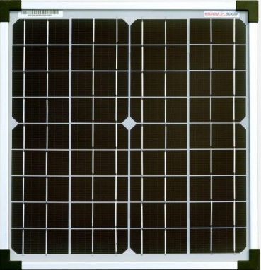 Image of 12v 20w Solar Panel