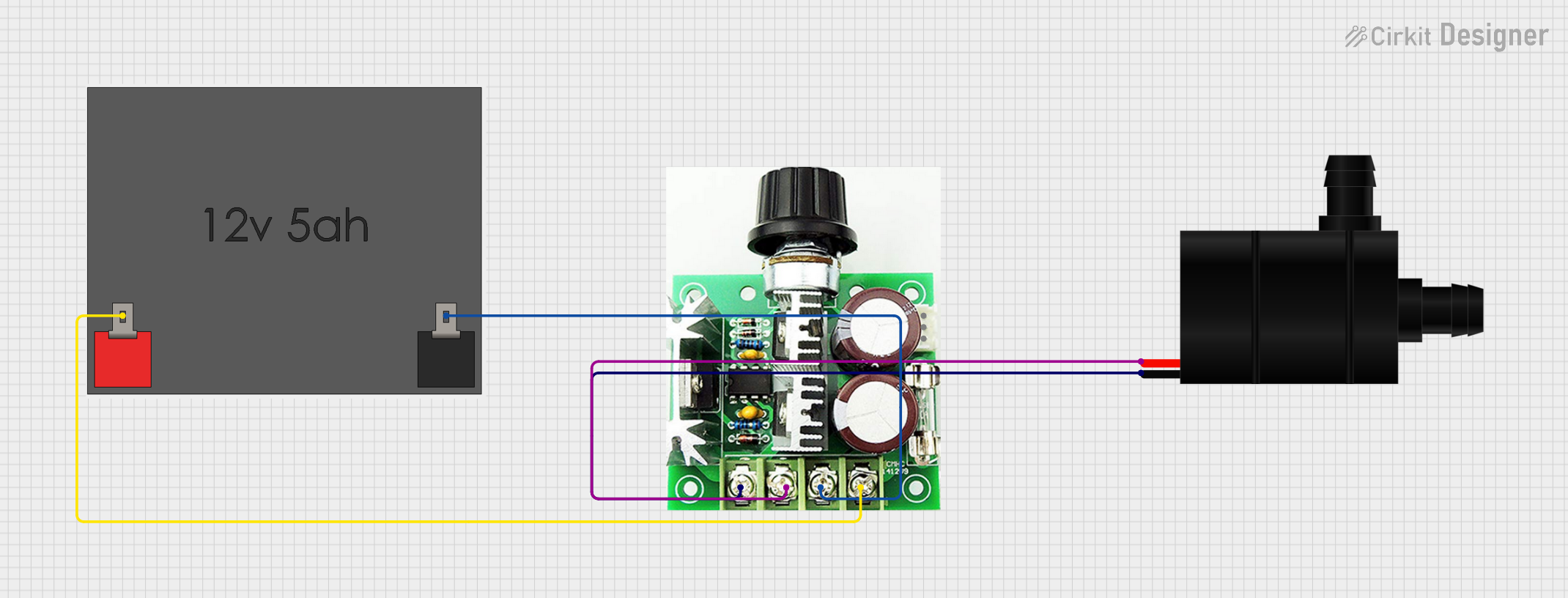 Image of moter speed controller: A project utilizing HiLetgo 2000W PWM AC Motor Speed Control Module Dimmer Speed Regulator 50-220V Adjustable Voltage Regulator in a practical application