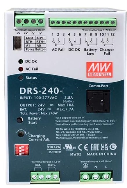 Image of MEAN WELL DRS-240-48