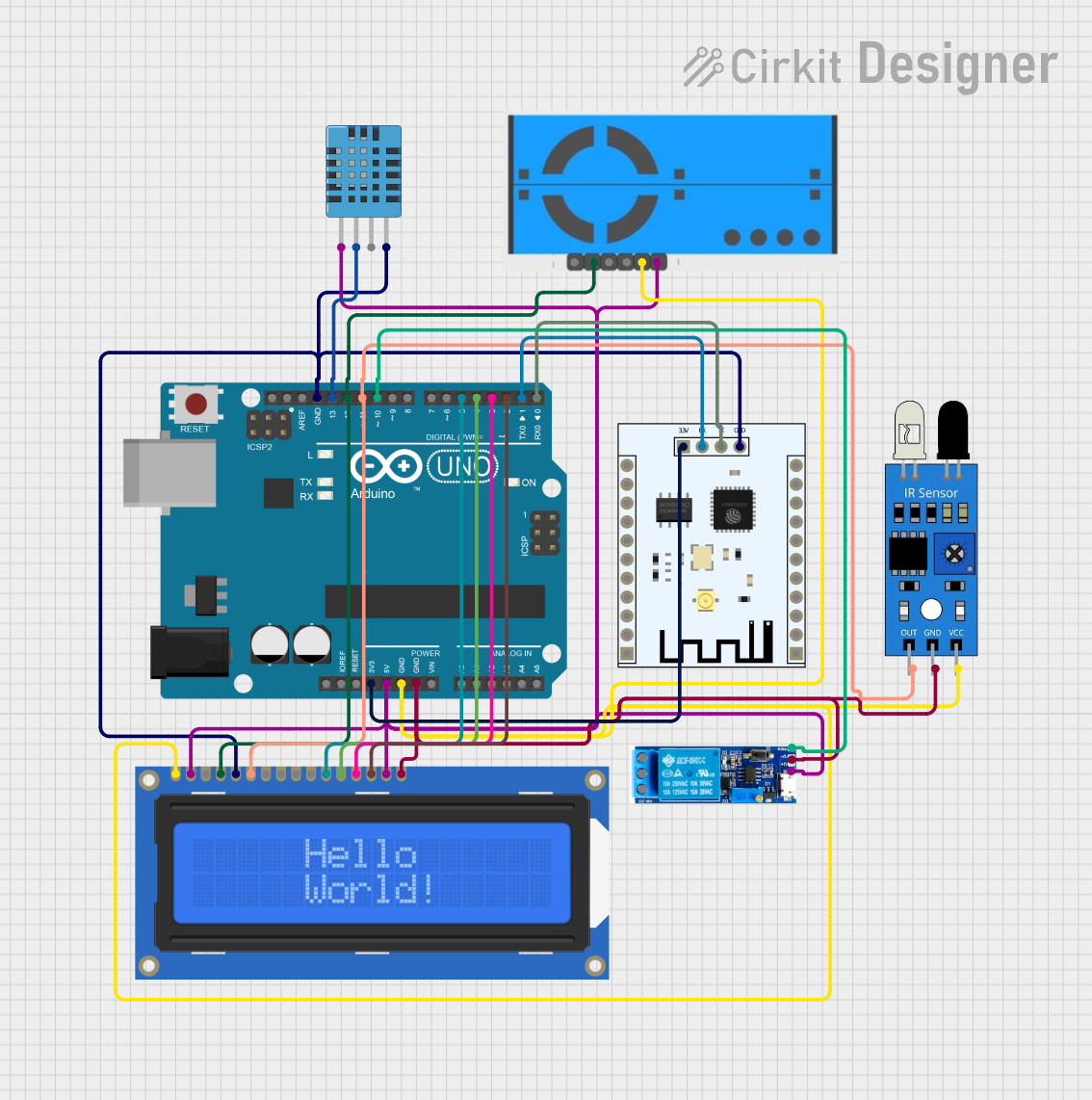 Image of Suhu ruangan dan udara otomatis: A project utilizing humidity sensor in a practical application