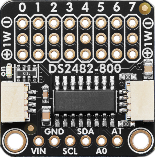 Image of 8 Channel I2C to 1-Wire Bus Adapter