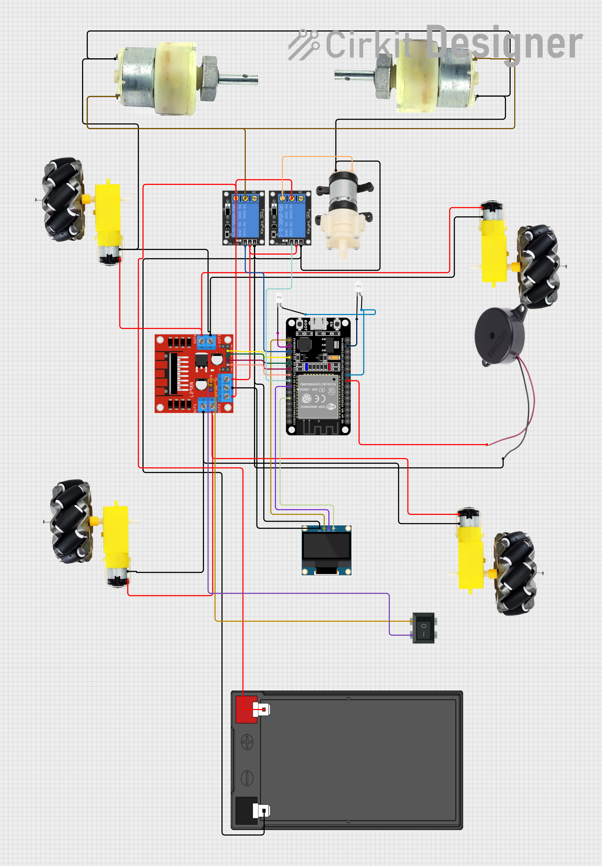 Image of sagnik: A project utilizing 30A Motor Controller in a practical application