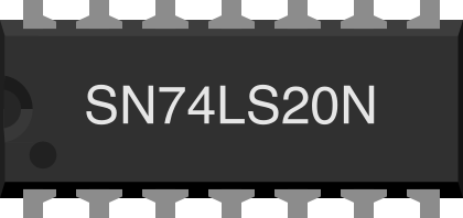 Image of SN74LS20N