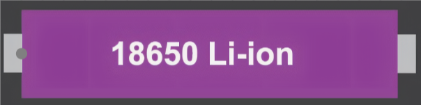 Image of 18650 Li-ion Battery