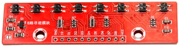 Image of linea de 8 sensores infrarojos