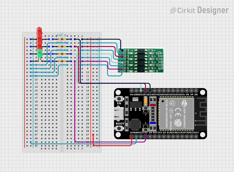 Image of ESP32 to Mitsubishi assista: A project utilizing logic_level_converter in a practical application