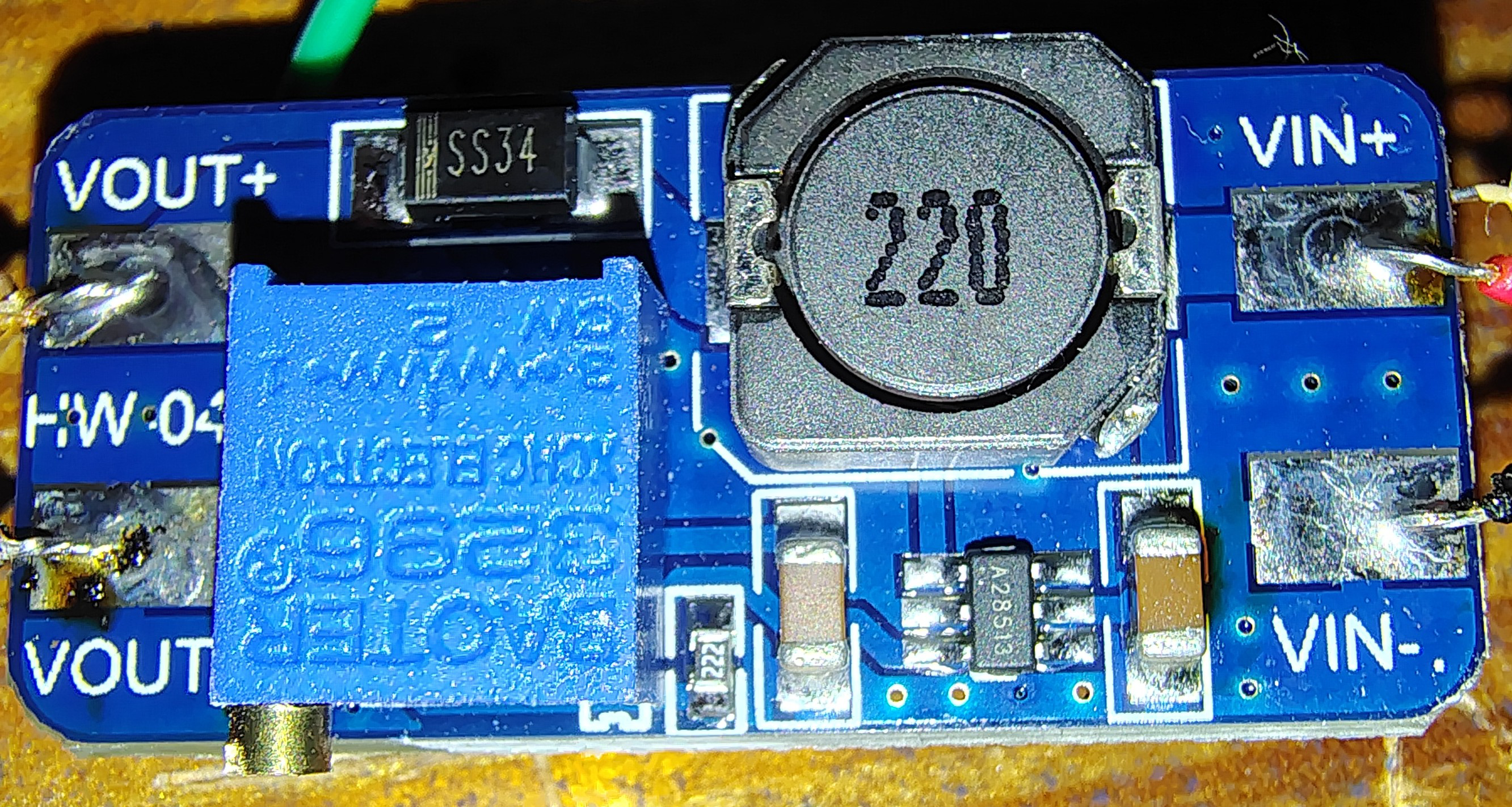 Image of DC-DC Step Up Boost Power Converter