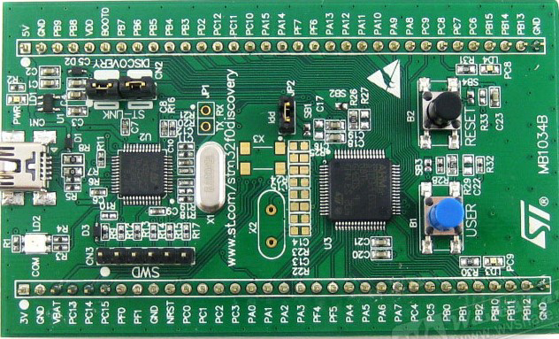 Image of STM32F0DISCOVEREY