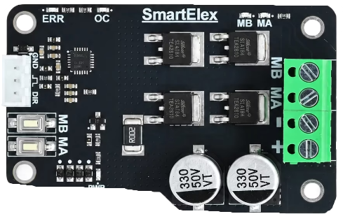 Image of SmartElex 15S DC Motor Driver 15A (30A Peak) (Single Motor, PWM)