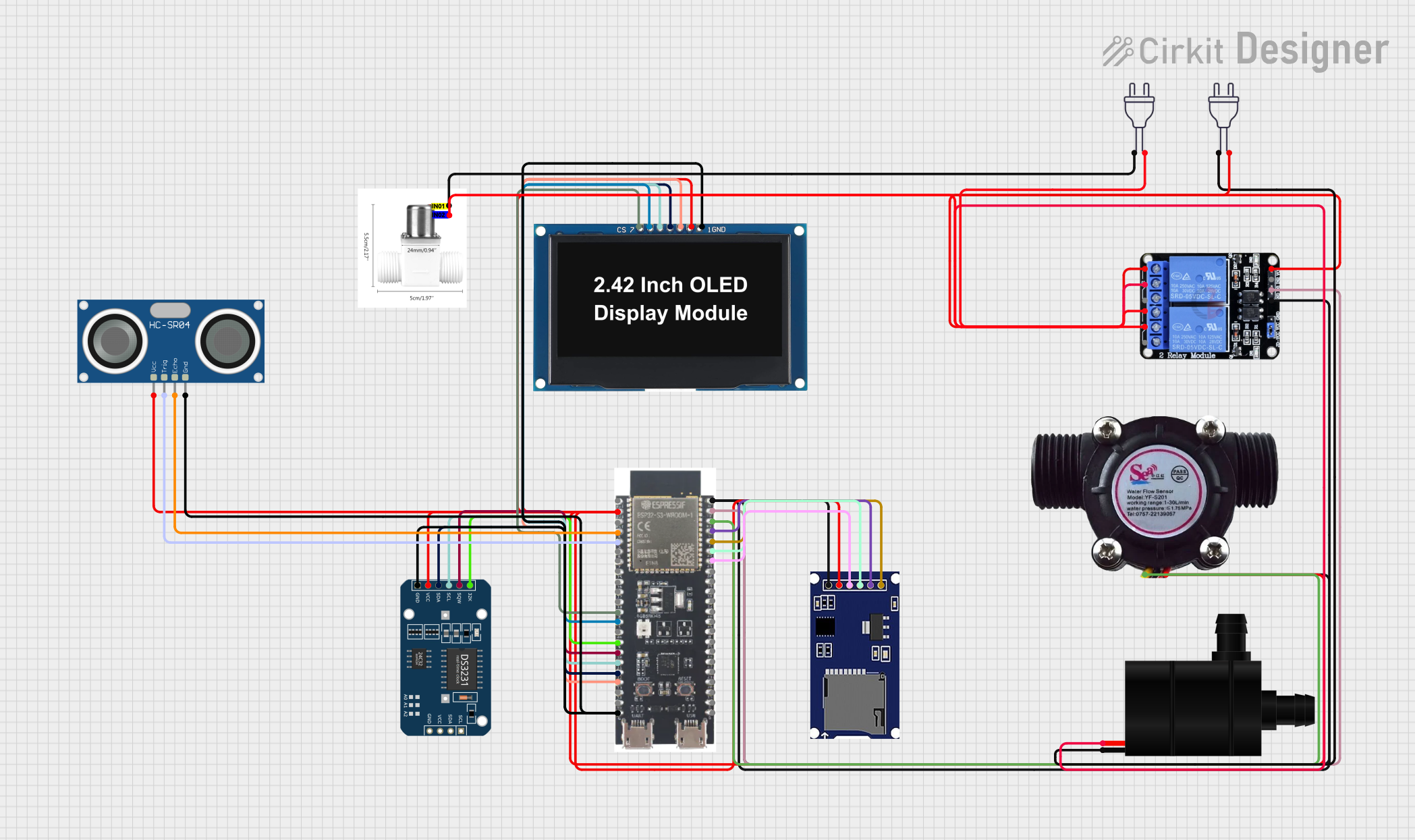 Image of galon otomatis telegram: A project utilizing ESP32-S3 in a practical application