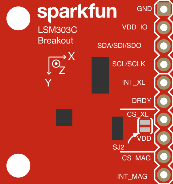 Image of LSM303C (6 DOF)