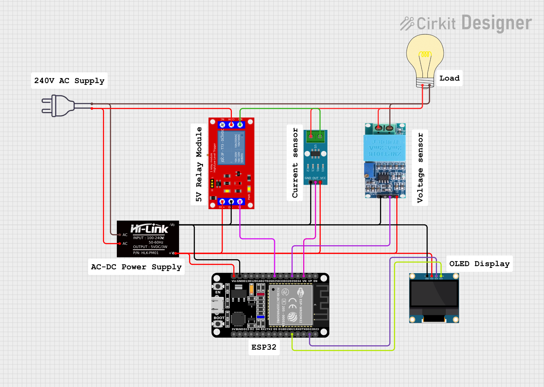 Image of Energy Meter: A project utilizing PQ1CY1032Z in a practical application