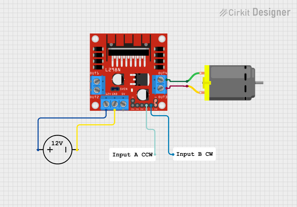 Image of 275 GC: A project utilizing L298N DC motor driver in a practical application