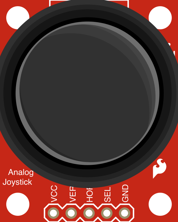Image of SparkFun Thumb Joystick Breakout