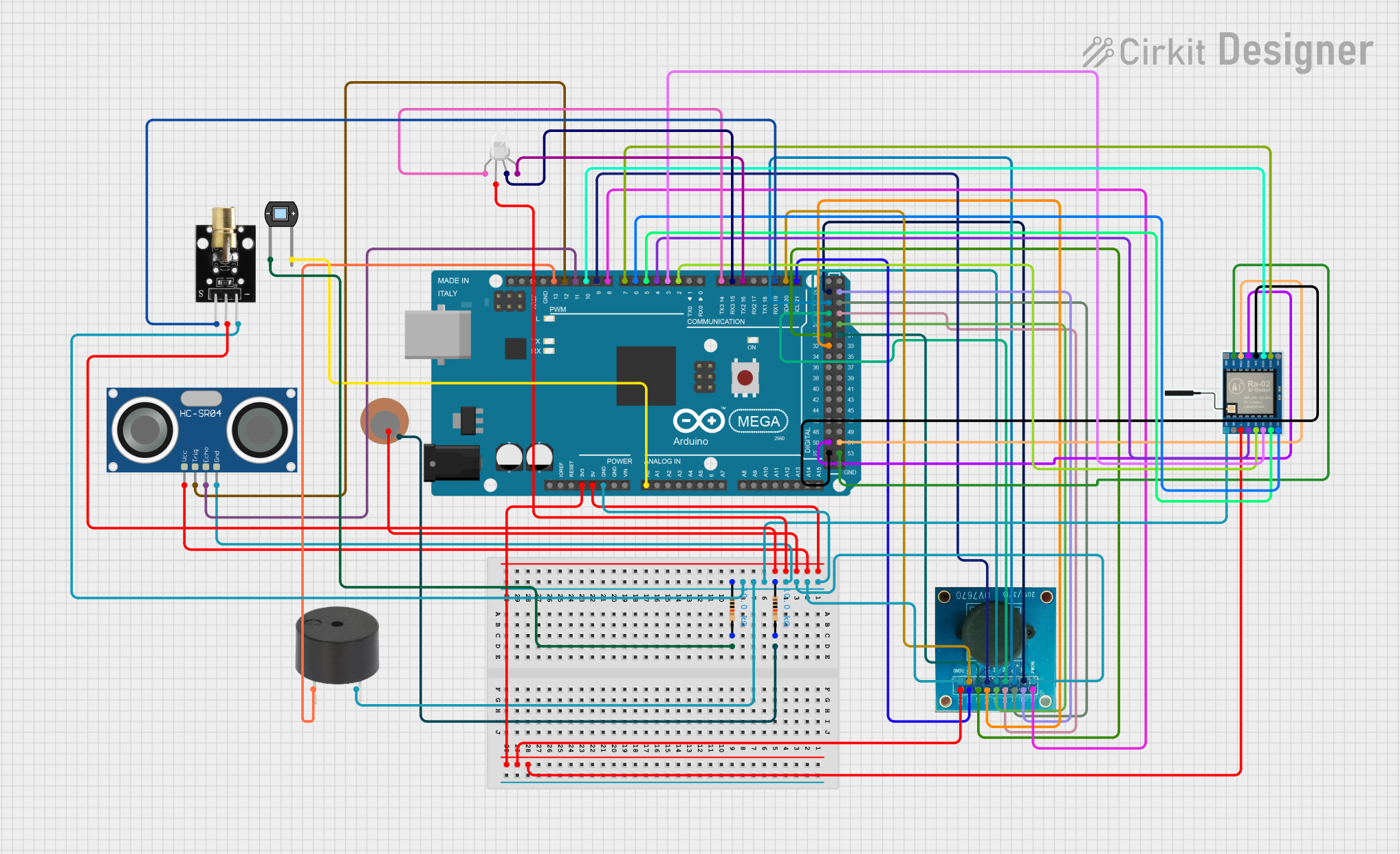 Image of SURVILLANCE: A project utilizing Waveshare Laser Sensor in a practical application