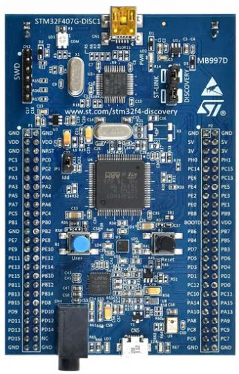 Image of STM 32F407 Discovery Kit