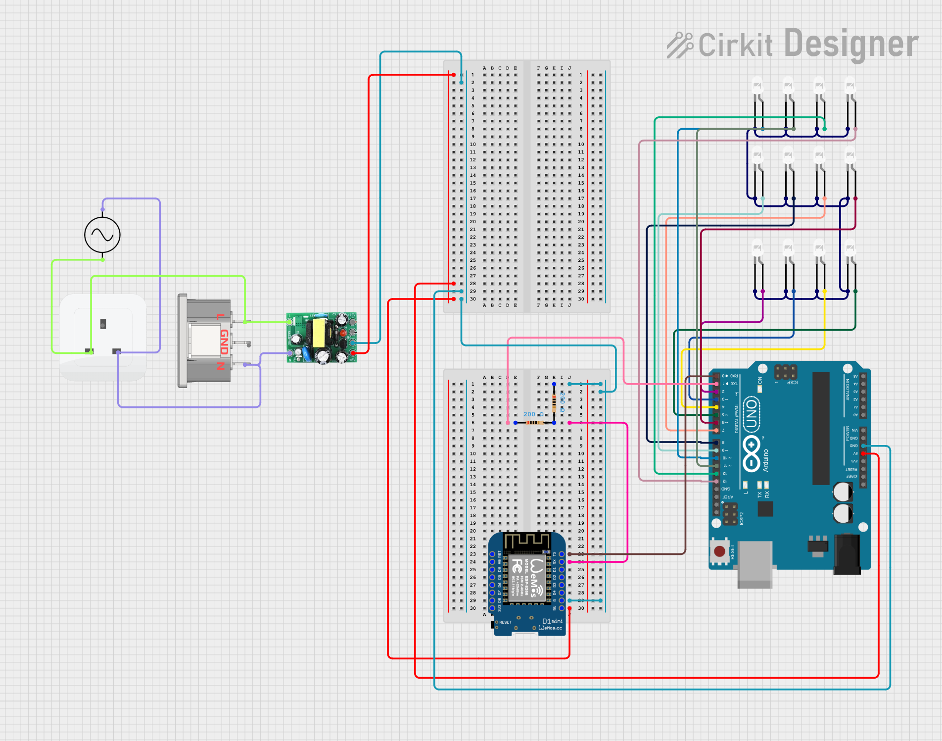 Image of project_led: A project utilizing 1 Watt LED Cool White w/ Heatsink in a practical application