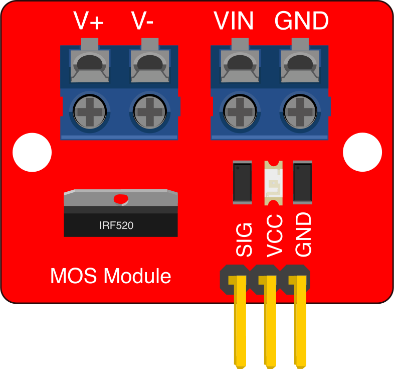Image of IRF520 MOSFET Module