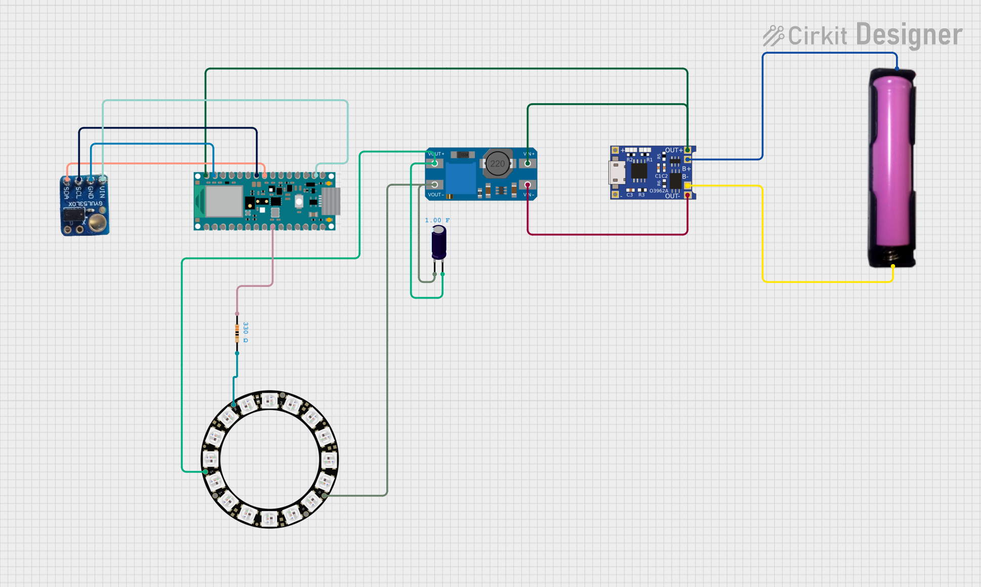 Image of pod: A project utilizing V_REG_NCP50X in a practical application