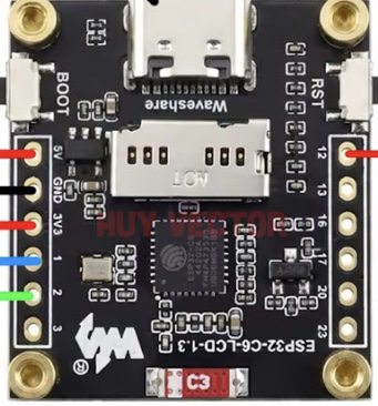 Image of ESP32-C6-LCD-1.3