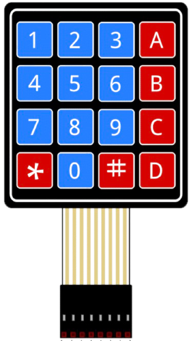 Image of 4x4 Keypad