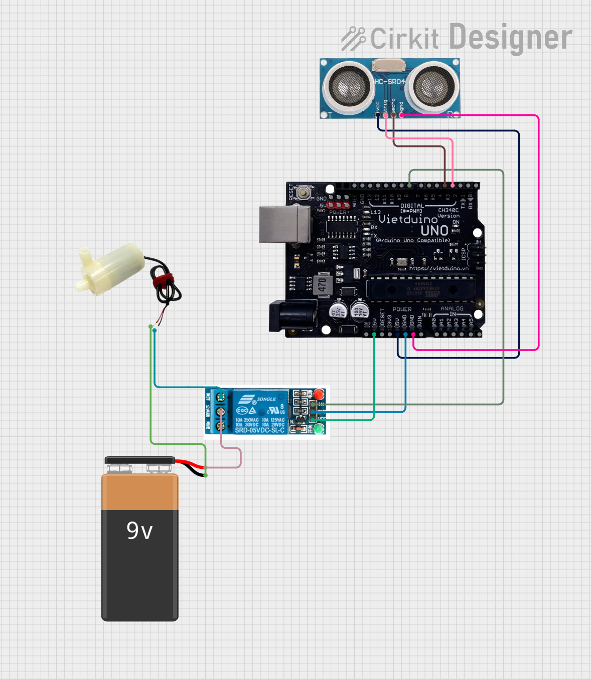 Image of Water Dispenser: A project utilizing Relay điện in a practical application