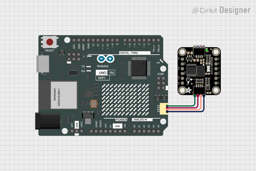 Image of v2: A project utilizing Adafruit BNO085 9-DOF Orientation IMU Fusion in a practical application