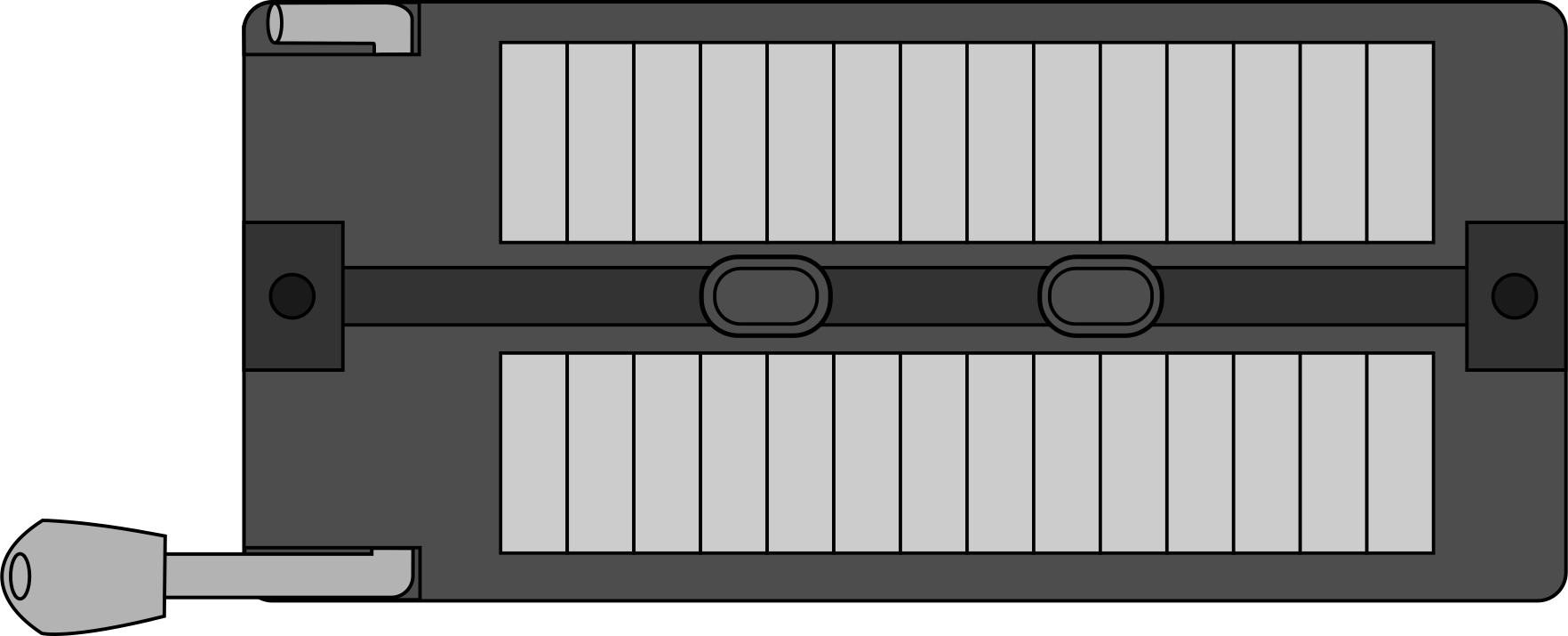 Image of Aries 28-6574-10 28W ZIF Socket