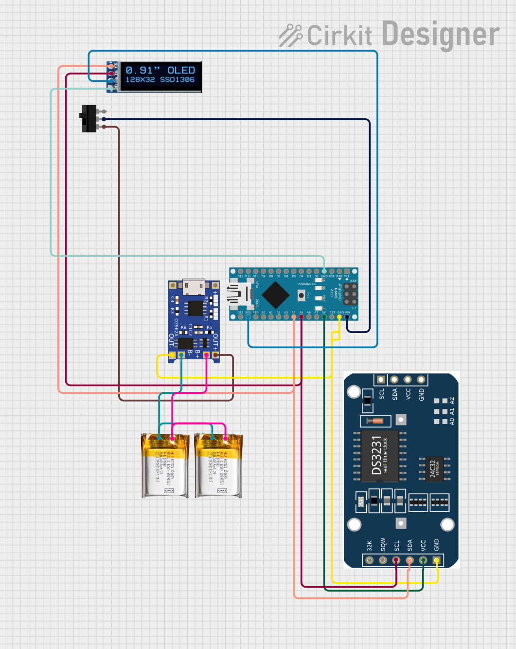 Image of RTC for Keyboard: A project utilizing NANO Shield Board W/ Power Switch in a practical application