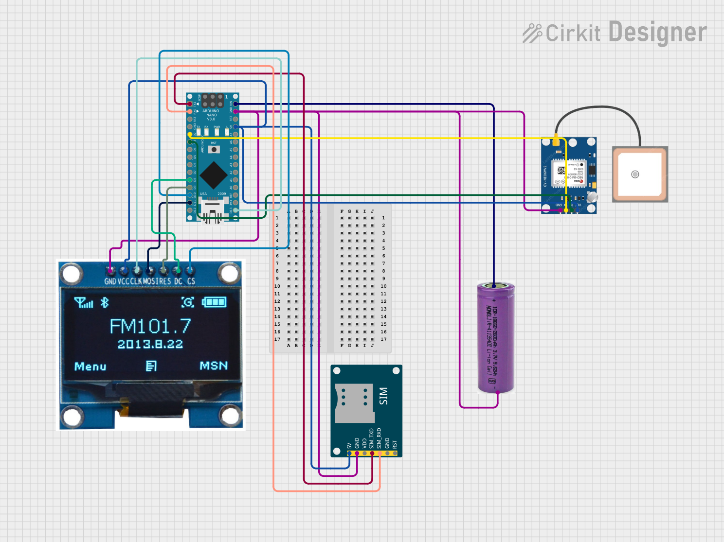 Image of Smart GPS Tracker: A project utilizing GPS in a practical application