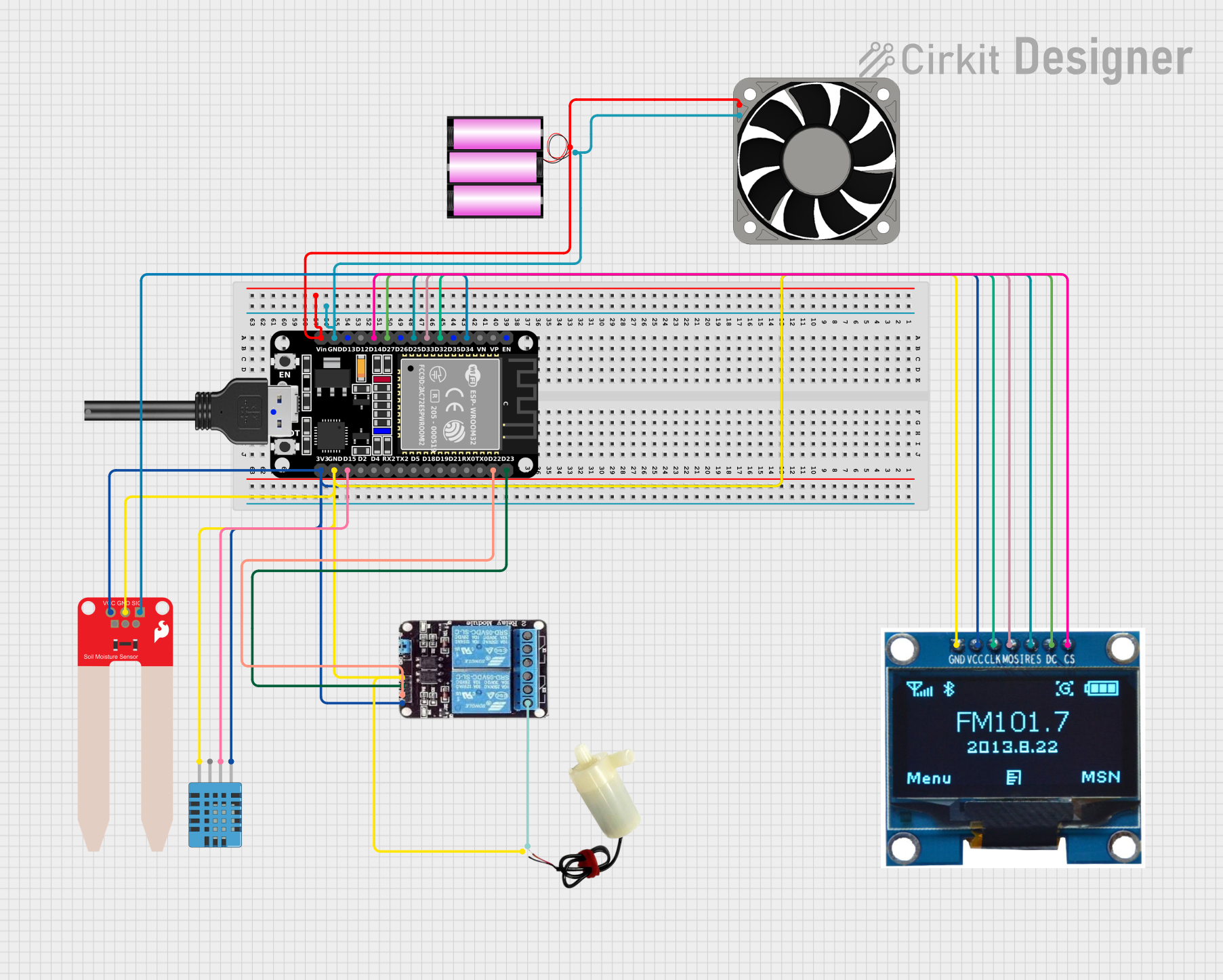 Image of Smart Greenhouse: A project utilizing Sensor temperatura y humedad in a practical application