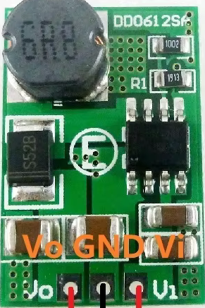 Image of 3.5A DC-DC 3.7V to 5V Step-up Boost Converter