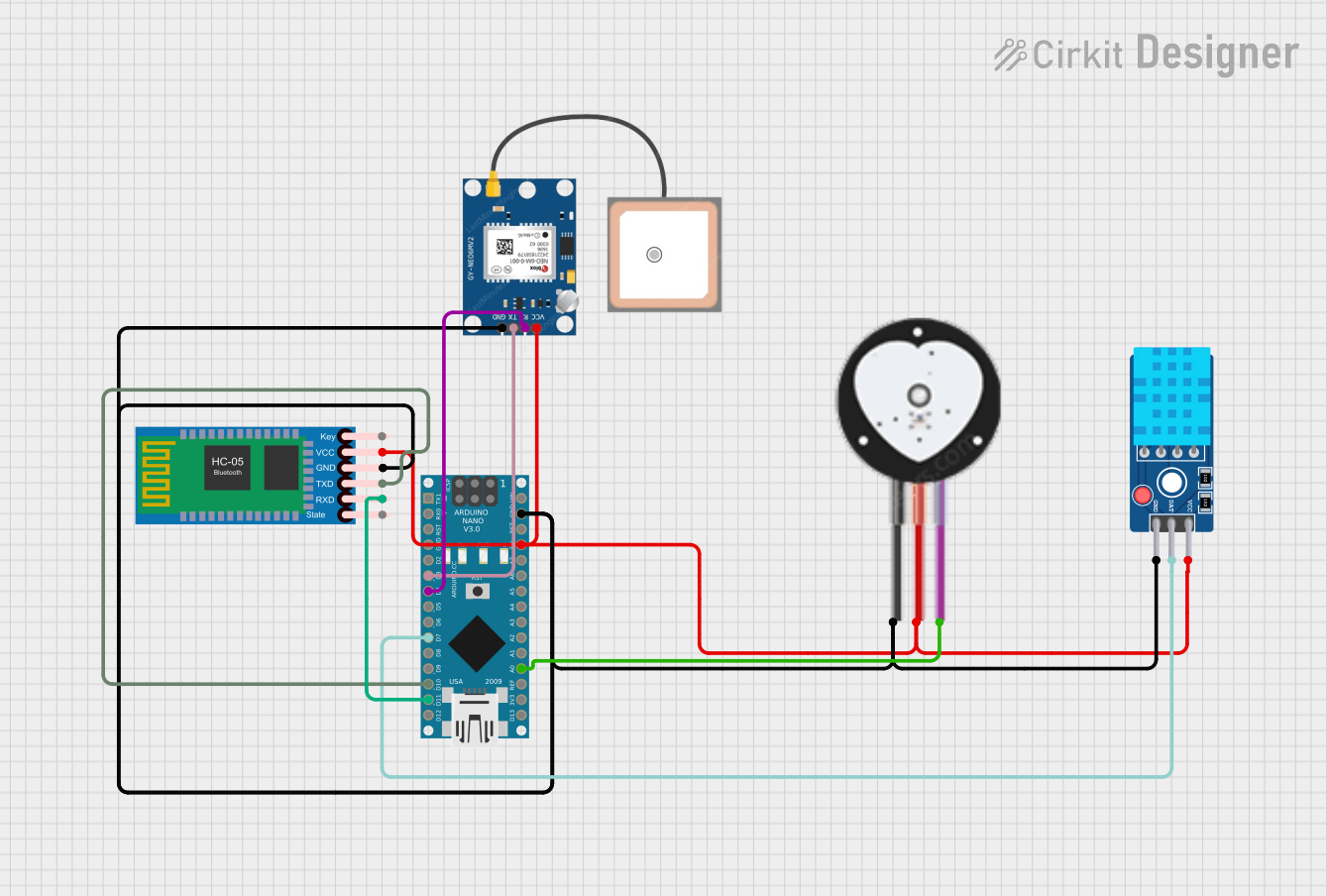 Image of health monitoring system: A project utilizing  Arduino® Nano 33 BLE Sense Rev2 in a practical application