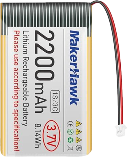 Image of 3.7v LiPo 2200 mAh