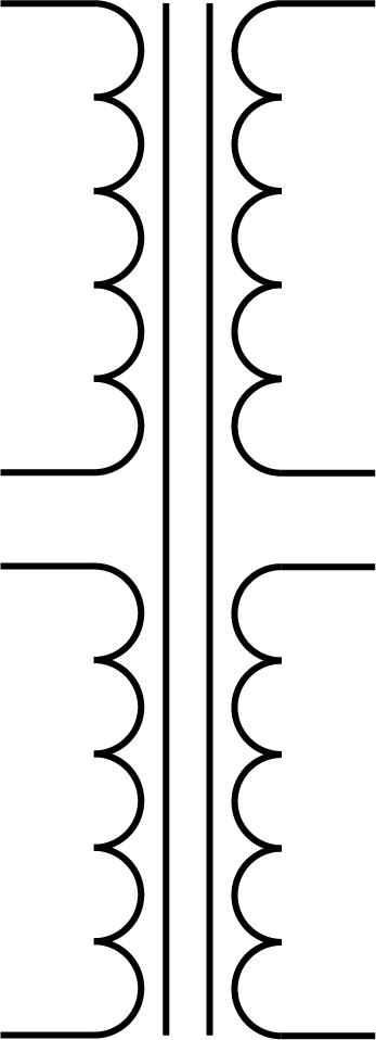 Image of Power Transformer (dual primary / dual secondary)