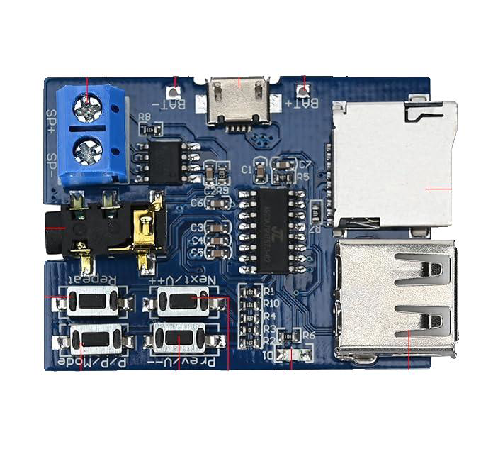 Image of TF Card U Disk Play MP3 Decoder