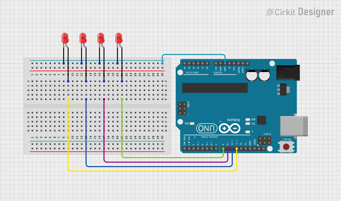 Image of Arduino UNO Controlled LED Array