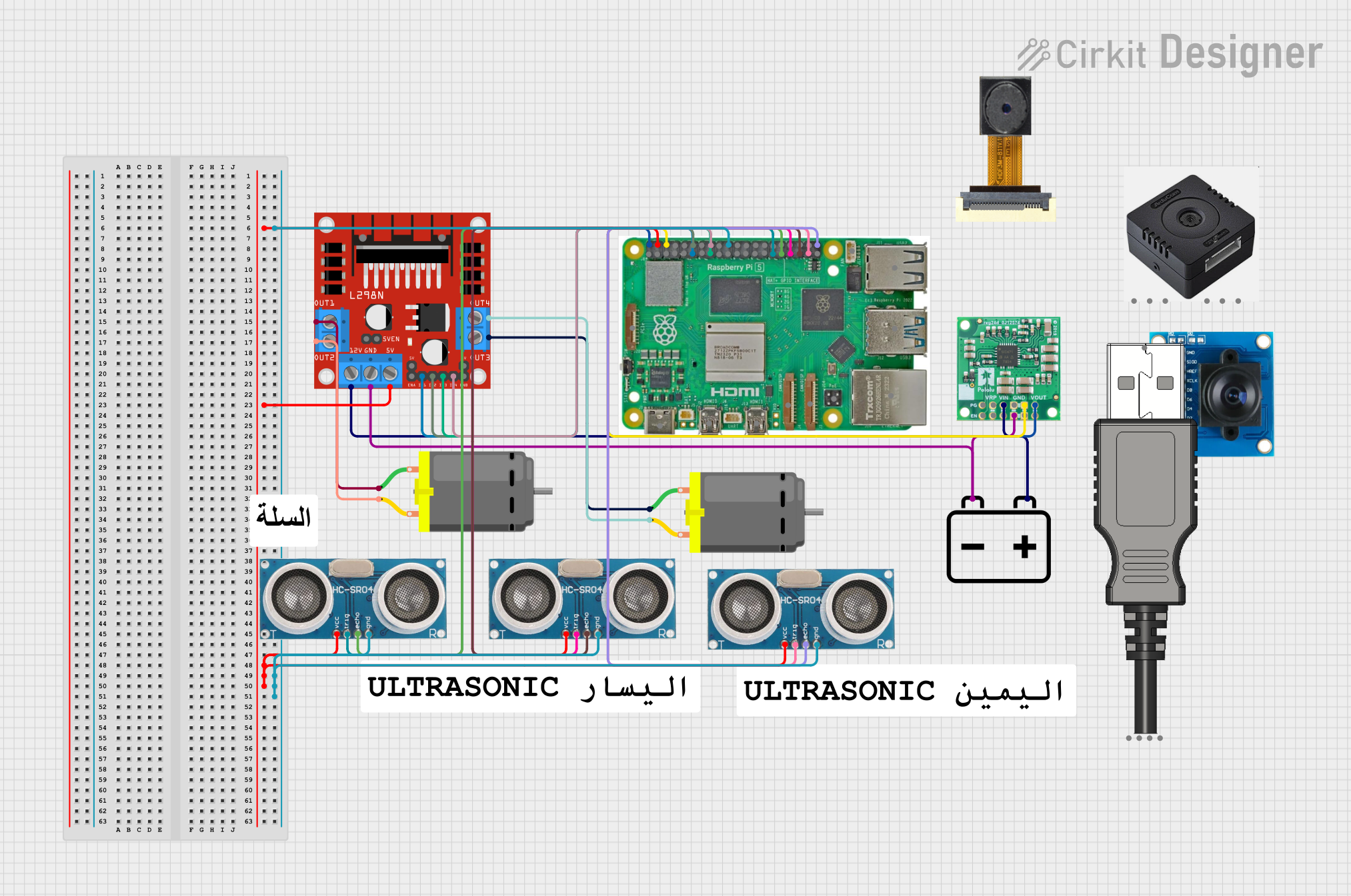 Image of Project Cyborg V.2: A project utilizing 12A UBEC in a practical application