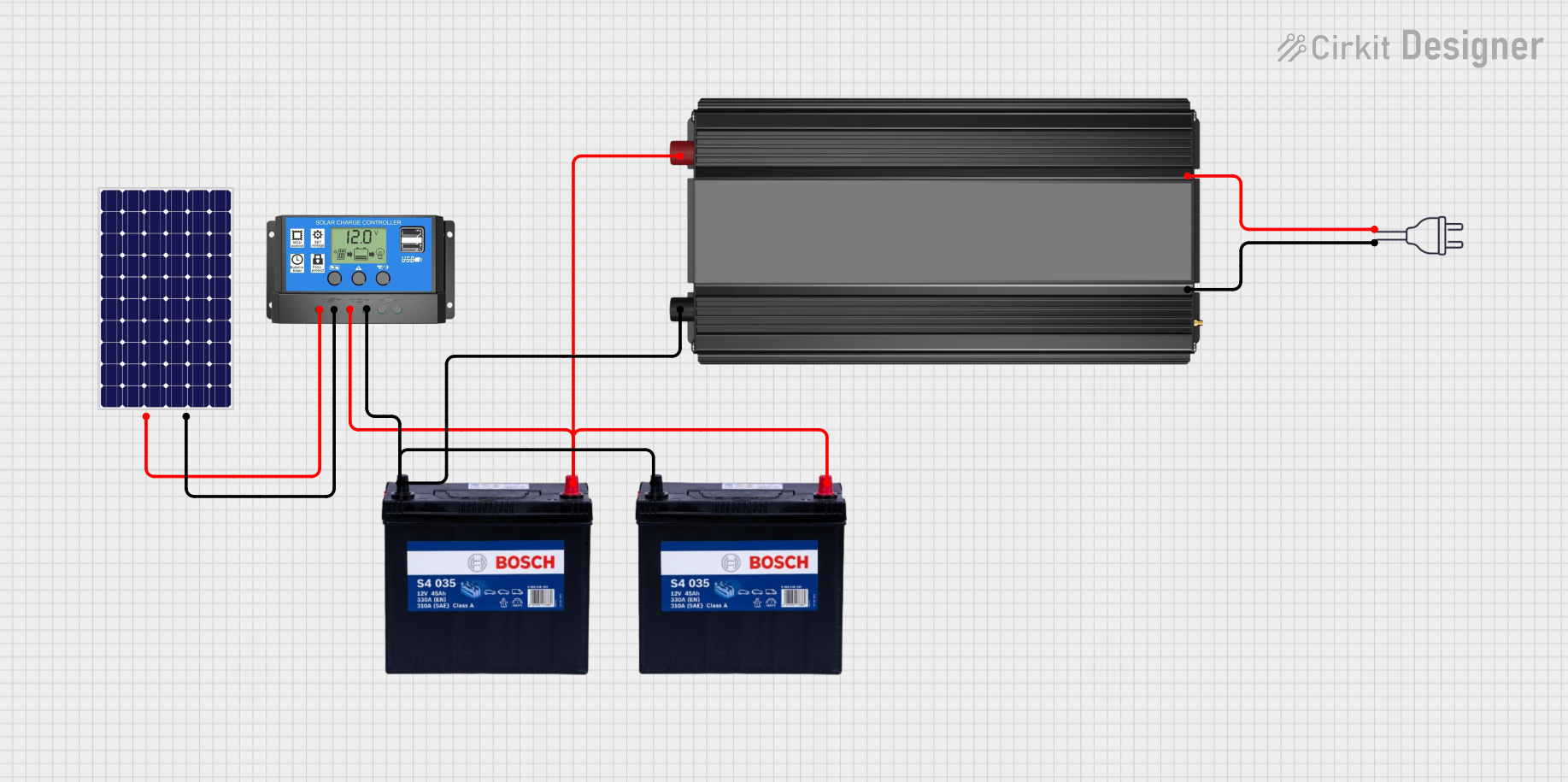 Image of SOLAR SETUP FOR HOME: A project utilizing 12v Solar Charger in a practical application