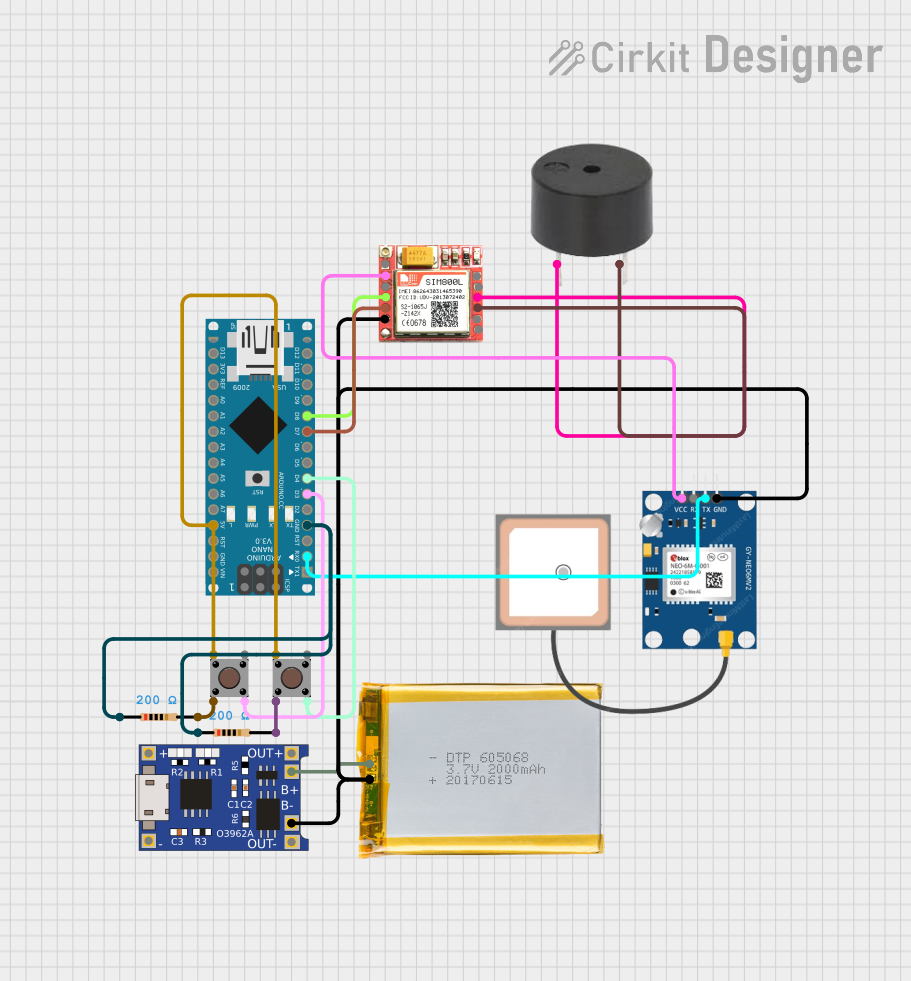 Image of GPS Tracker: A project utilizing Emergency Alarm in a practical application