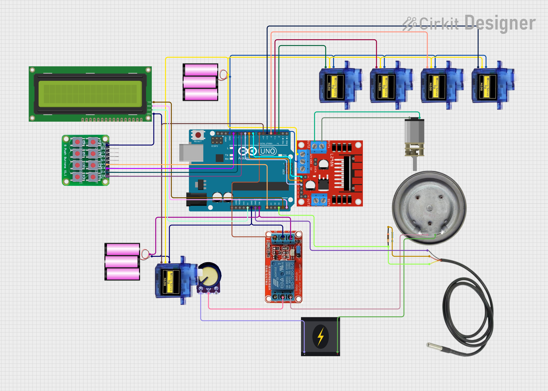 Image of cook: A project utilizing Microwave V2.0 in a practical application