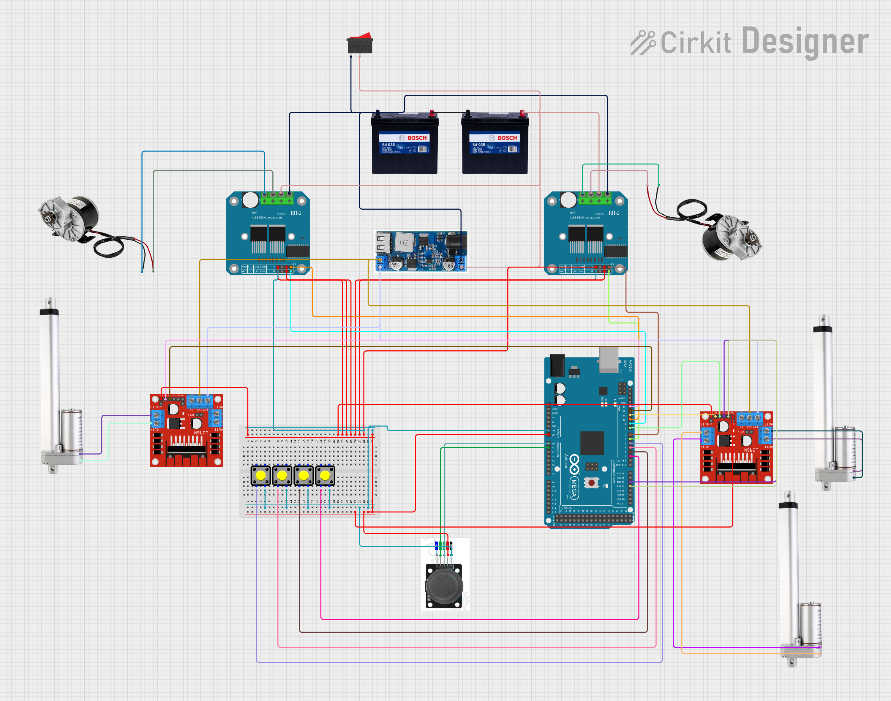 Image of Wheelchair: A project utilizing (Arm) Driver Brushed Motor Controller in a practical application