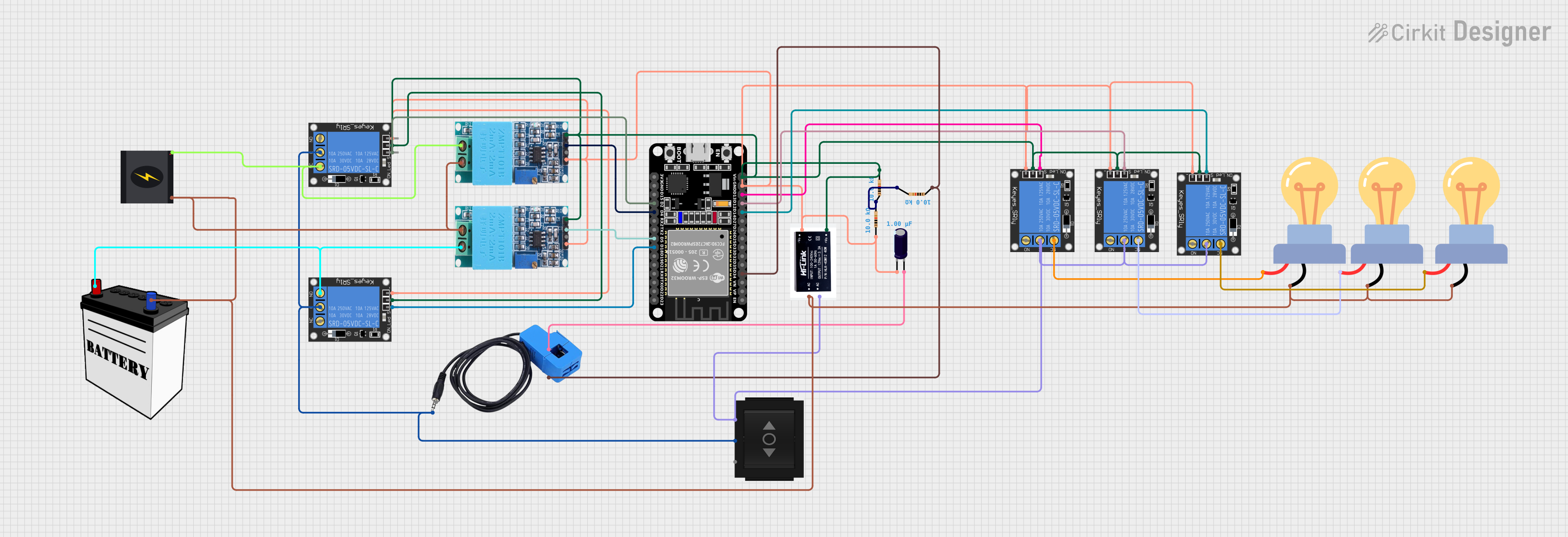 Image of ANSA: A project utilizing SMPS 12v 15A in a practical application