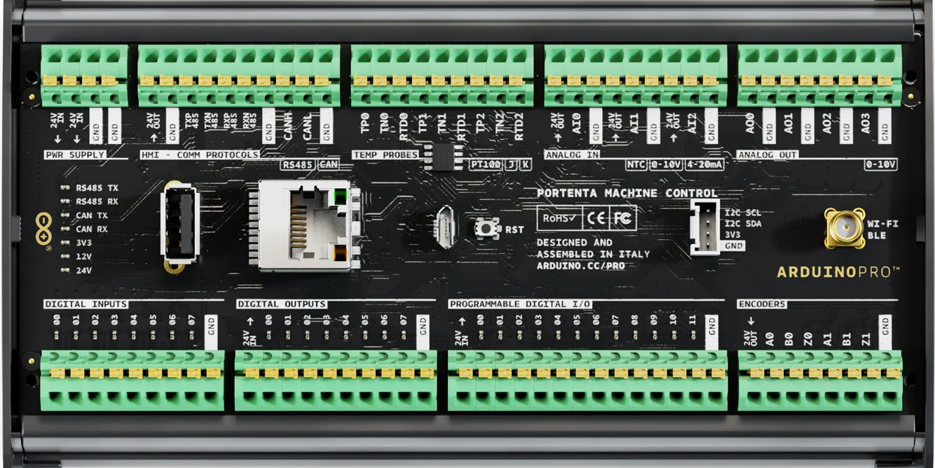 Image of Portenta mashin control