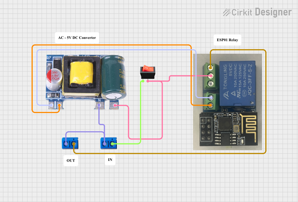 Image of SmartNode project: A project utilizing DPDT Relay in a practical application