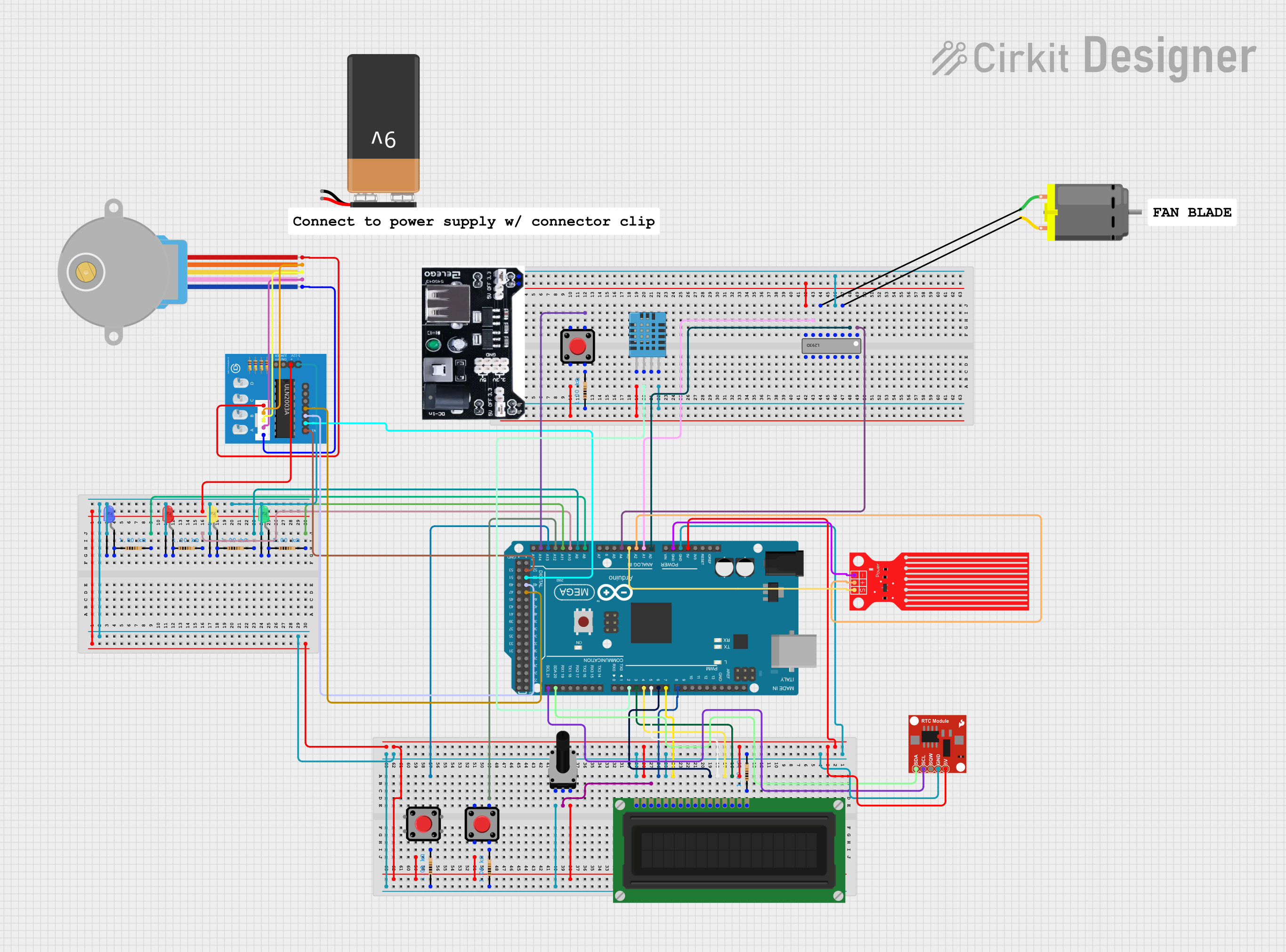 Image of CPE_301_FINAL: A project utilizing Adafruit ATmega32u4 Breakout in a practical application